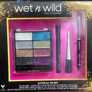 Wet n Wild Los Angeles Glitter All The Way!Set